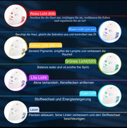 Kosmetikerinnen©️-7 Farben Licht LED Gesichts Hautpflege Maske Hals Haut Verjüngung Behandlung Schönheit Anti Akne Therapie Bleaching™️